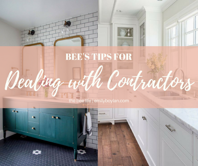 Contractor Tips - the bee life