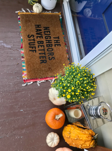 Fall Front Porch - bee life blog (1)